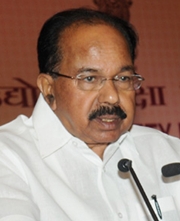 Petroleum minister M Veerappa Moily 